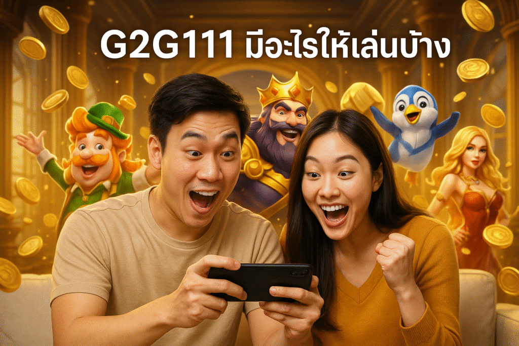 G2G111 มีอะไรให้เล่นบ้าง
