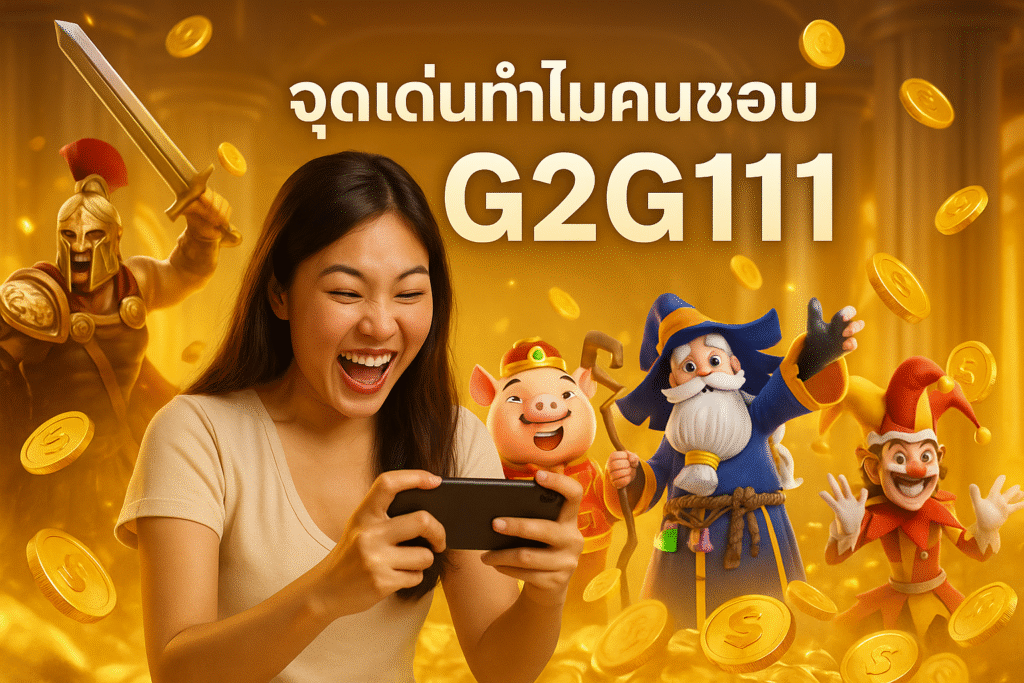 จุดเด่นทำไมคนชอบ G2G111