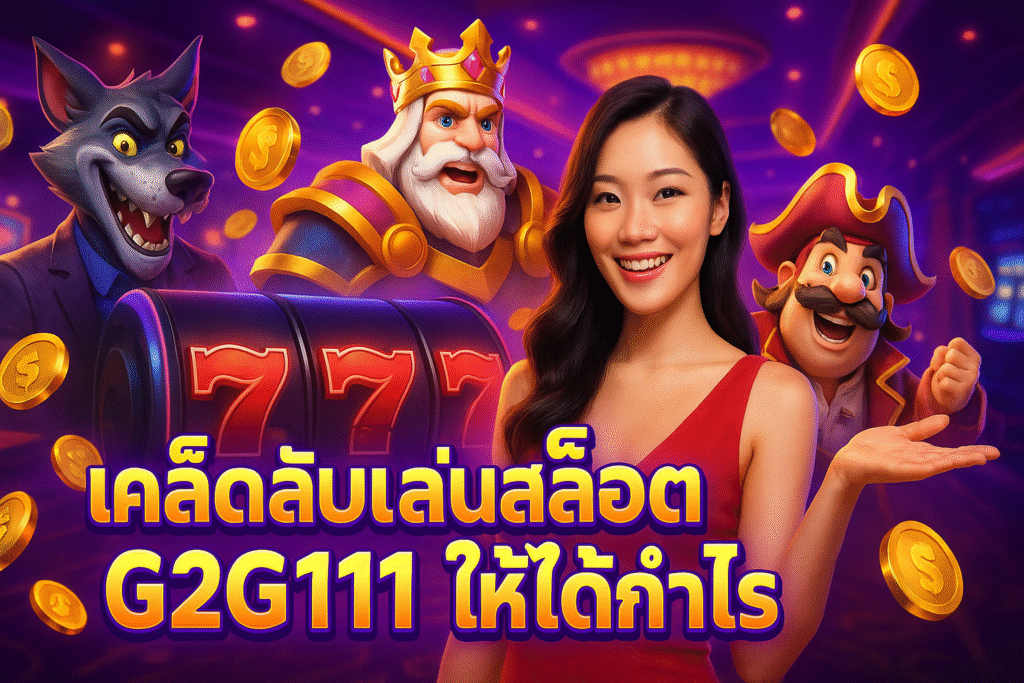 เคล็ดลับเล่นสล็อต G2G111 ให้ได้กำไร